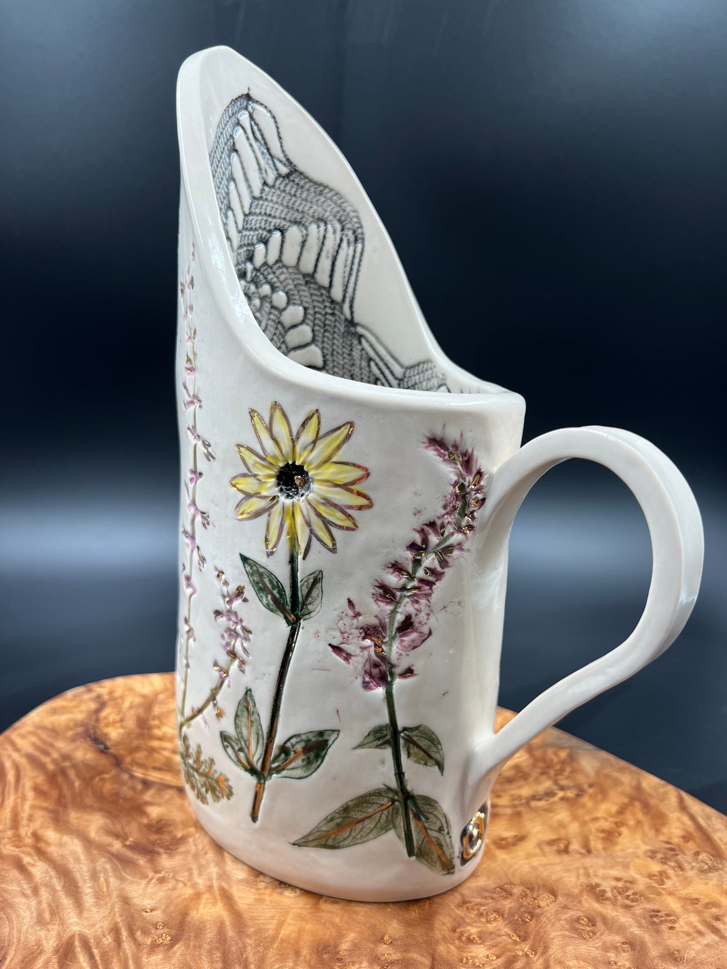 Wildflower pitcher