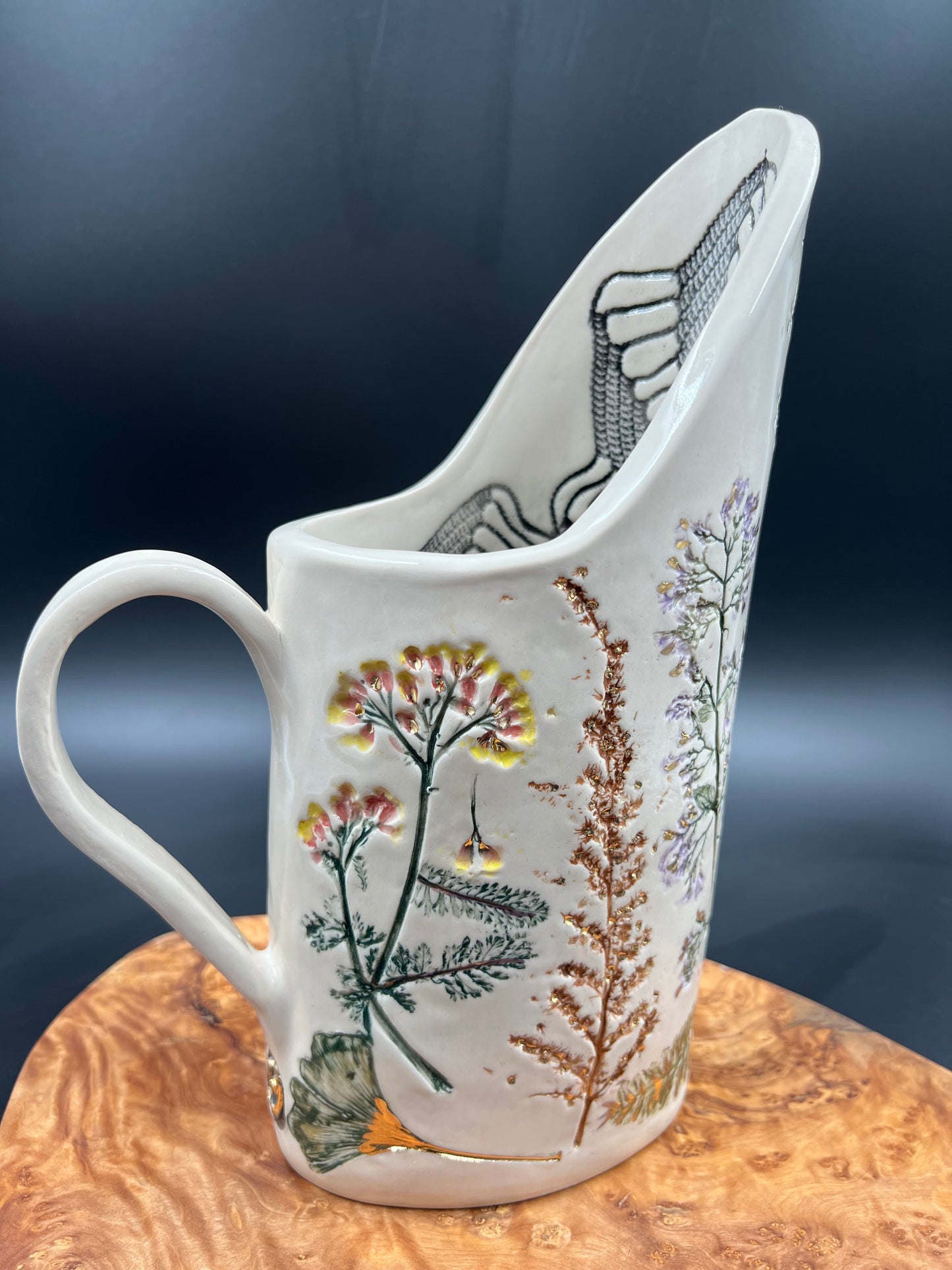 Wildflower pitcher