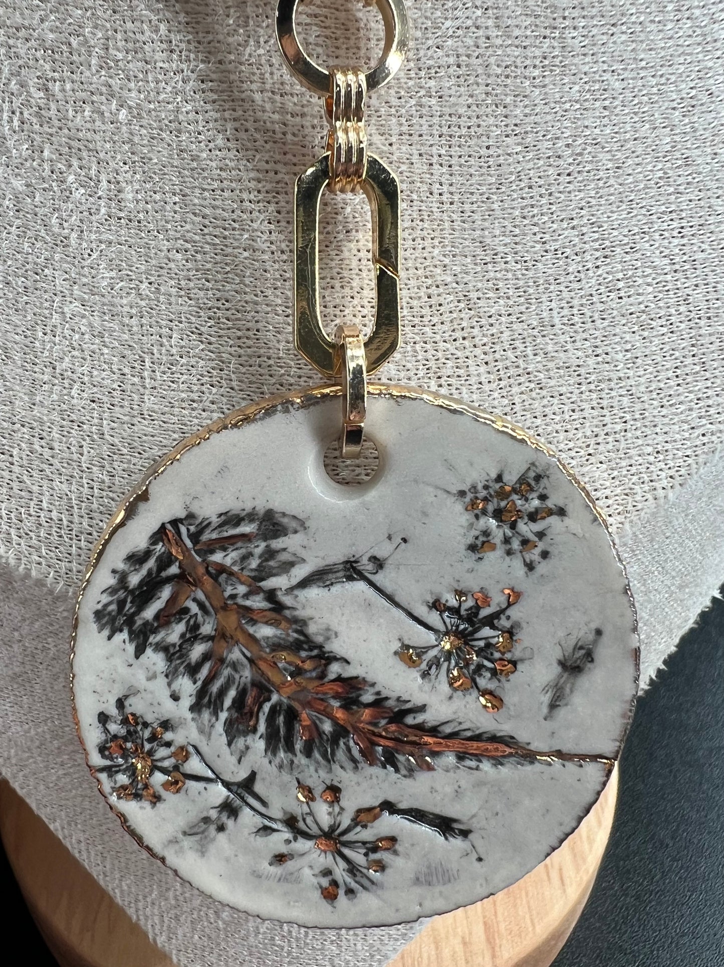 Fern Gold Leaf Necklace